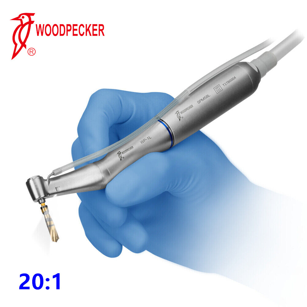 Woodpecker Dental 20:1 Contra Angle Handpiece for Implanter Plus Implant Motor