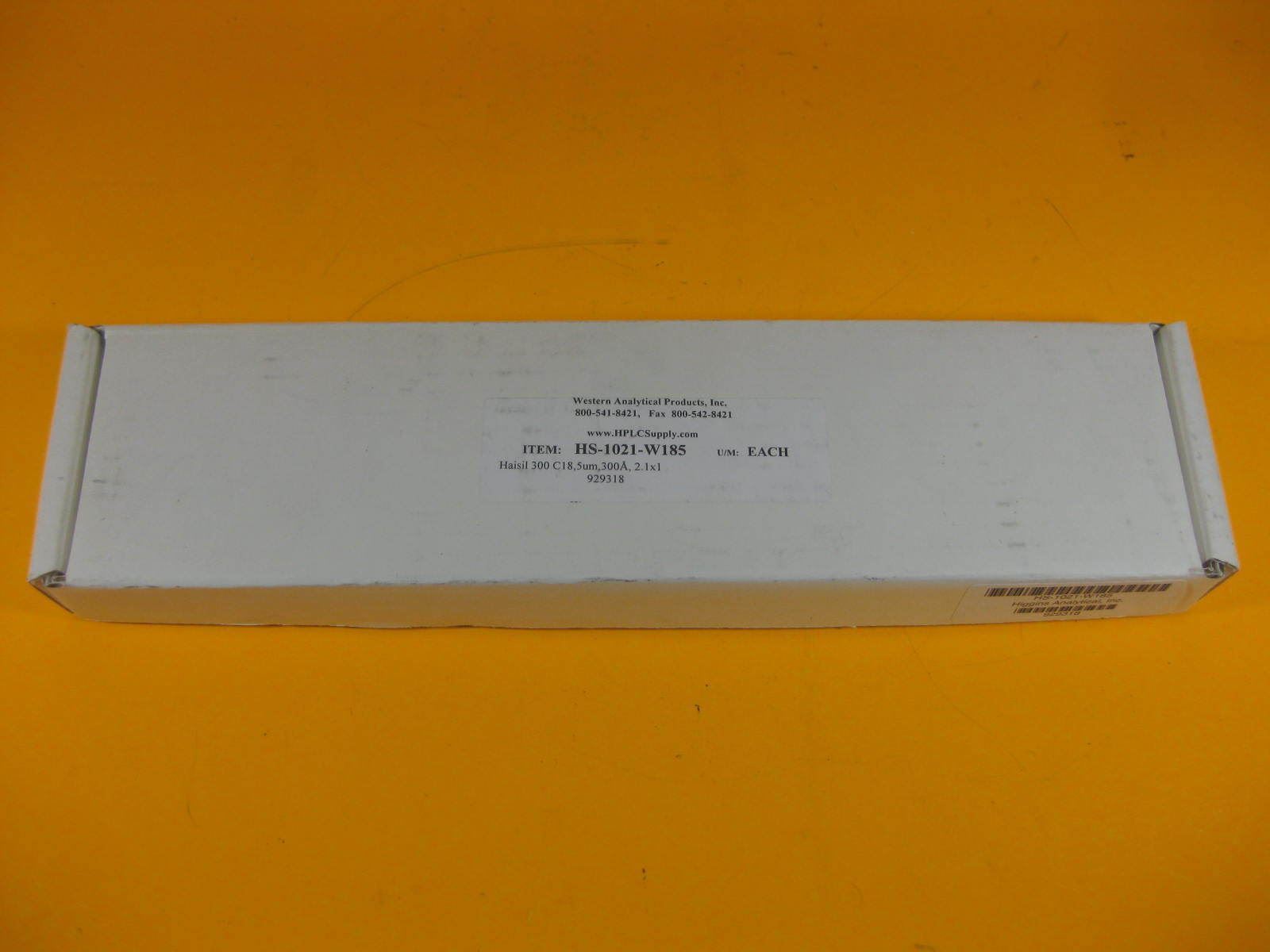 Higgins Analytical Haisil 300 C18 5µm 2.1×1 HPLC — HS-1021-W185 — New