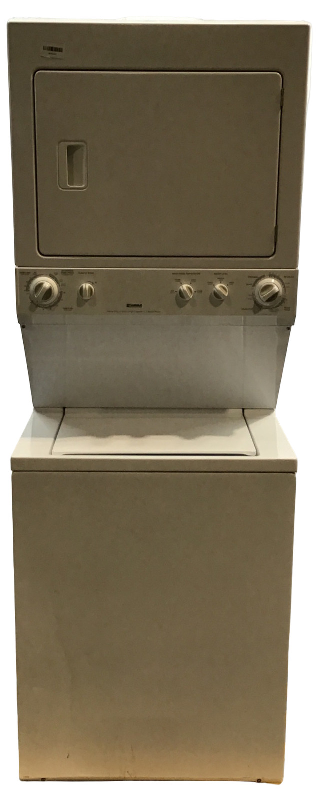 KENMORE SEARS STACKED WASHER ELECTRIC DRYER LAUNDRY CENTER