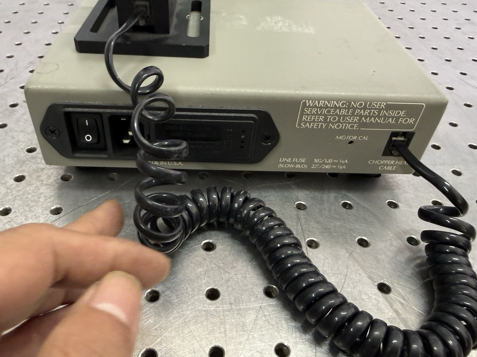 Stanford Research Systems SR540 Optical Chopper Controller w/ Head AS-IS
