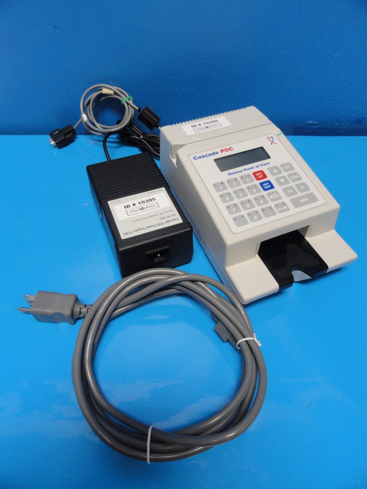 Helena Cascade POC (Point of care) P/N 5810 Analyzer w/ 5812 Power Supply(10305)
