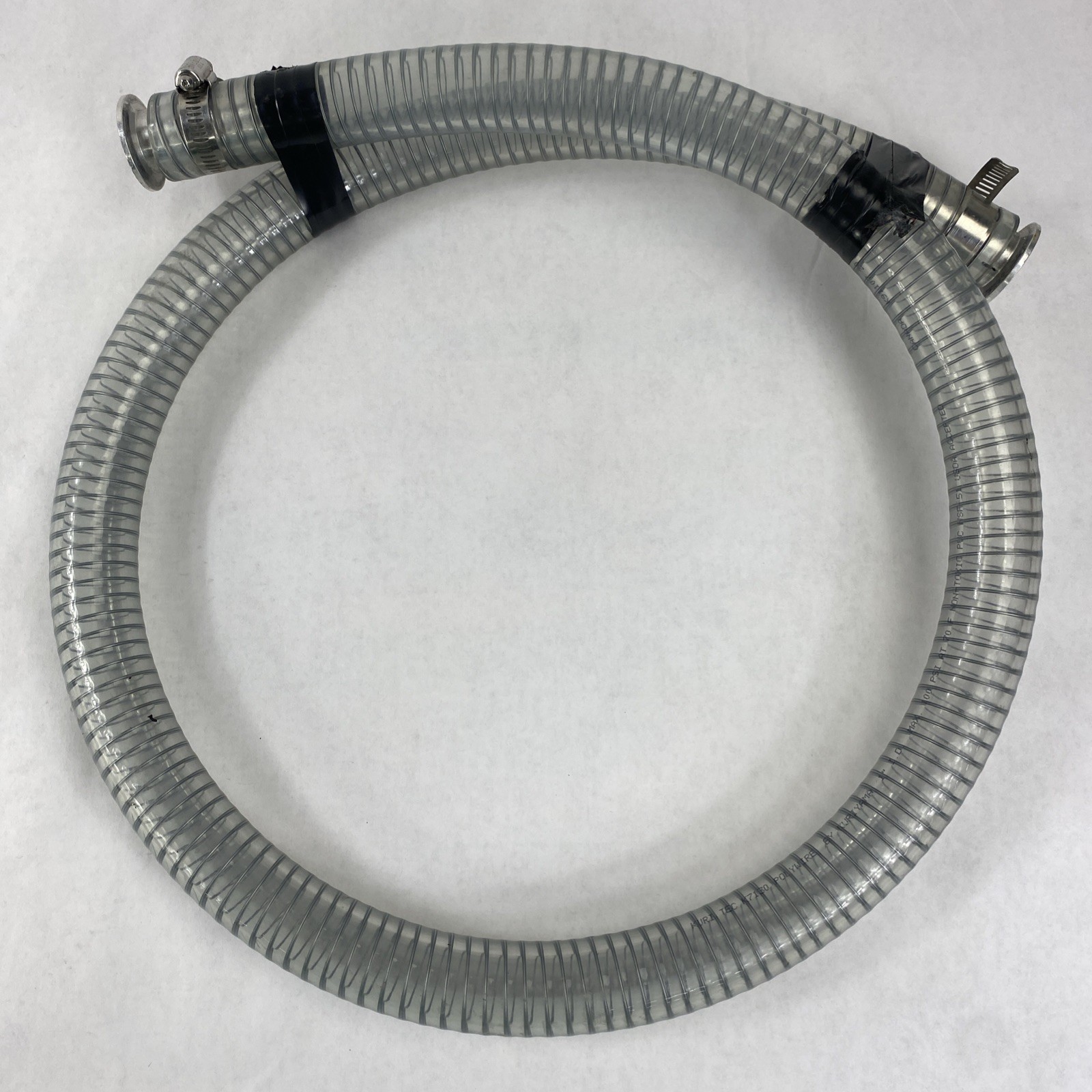 Kuri Tec K7130 Polywire 1″ ID 5.5ft Transfer Hose Spring Steel Wire Camlock .85″
