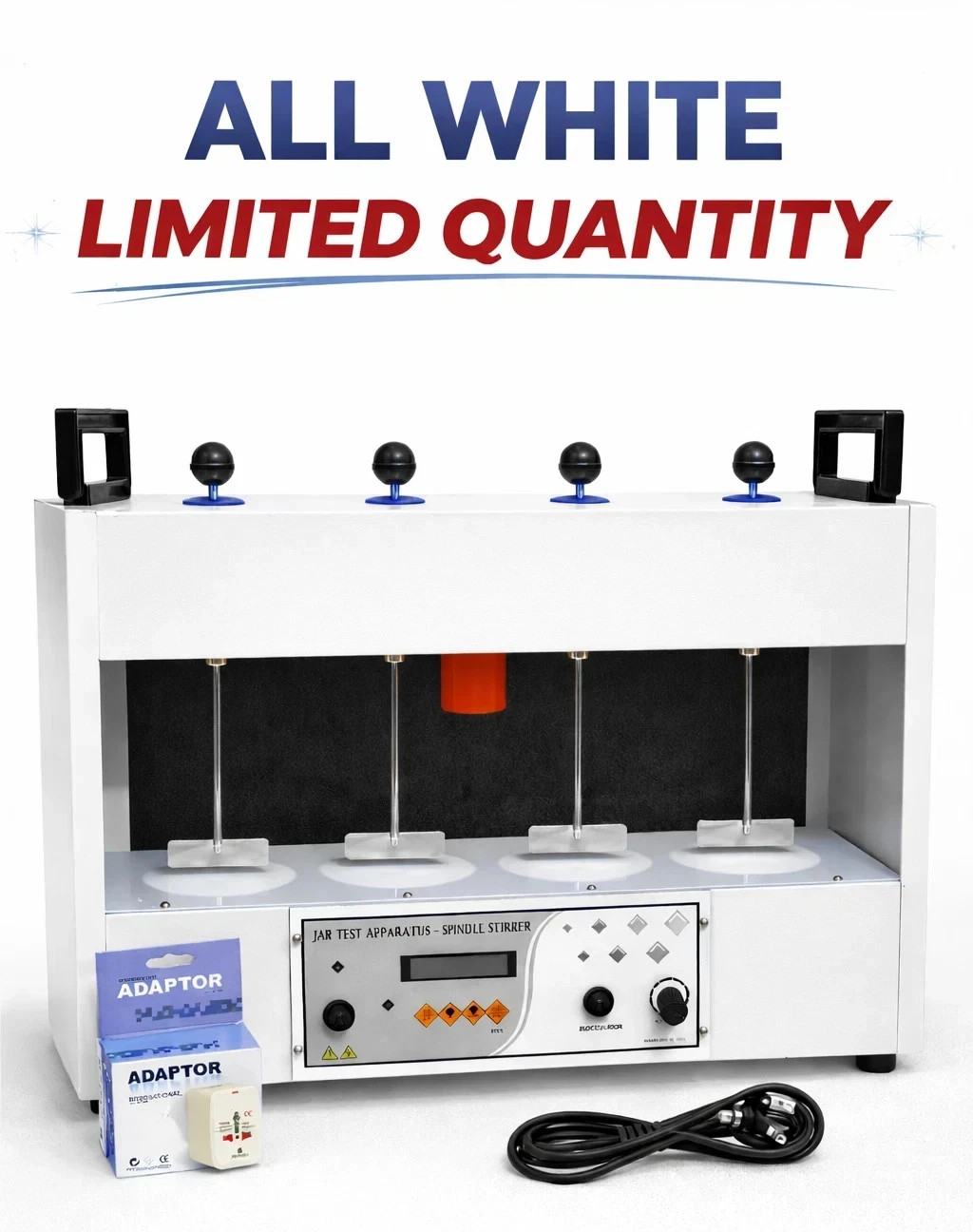 220V Flocculation Digital Jar Test Apparatus 4 Spindle SHIPPING