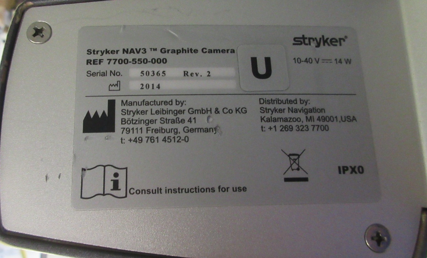Stryker NAV3 Surgical Navigation System HD Surgical Navigation