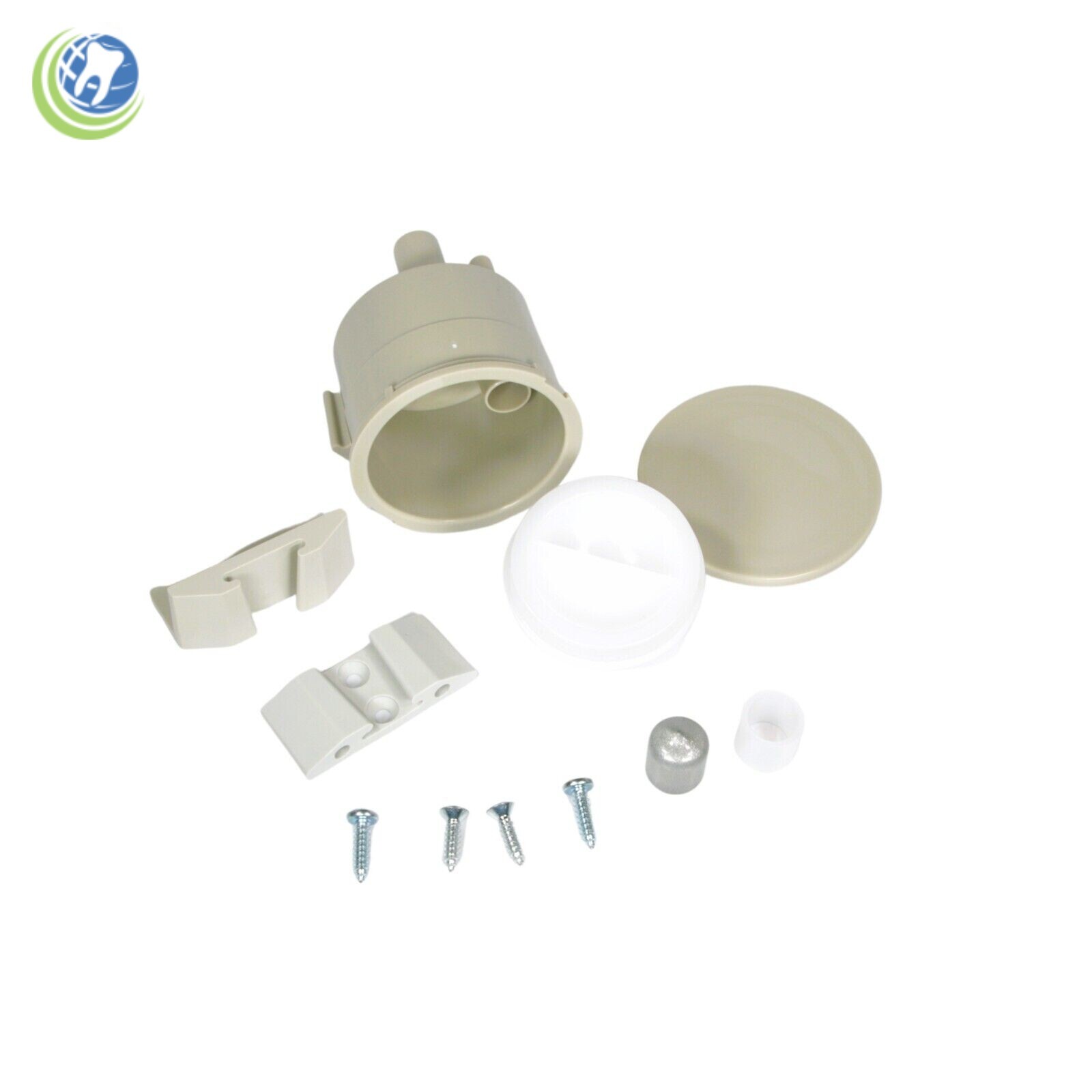 DCI Vacuum Trap Canister Kit Solids Collector Bracket Mounted Gray 5860