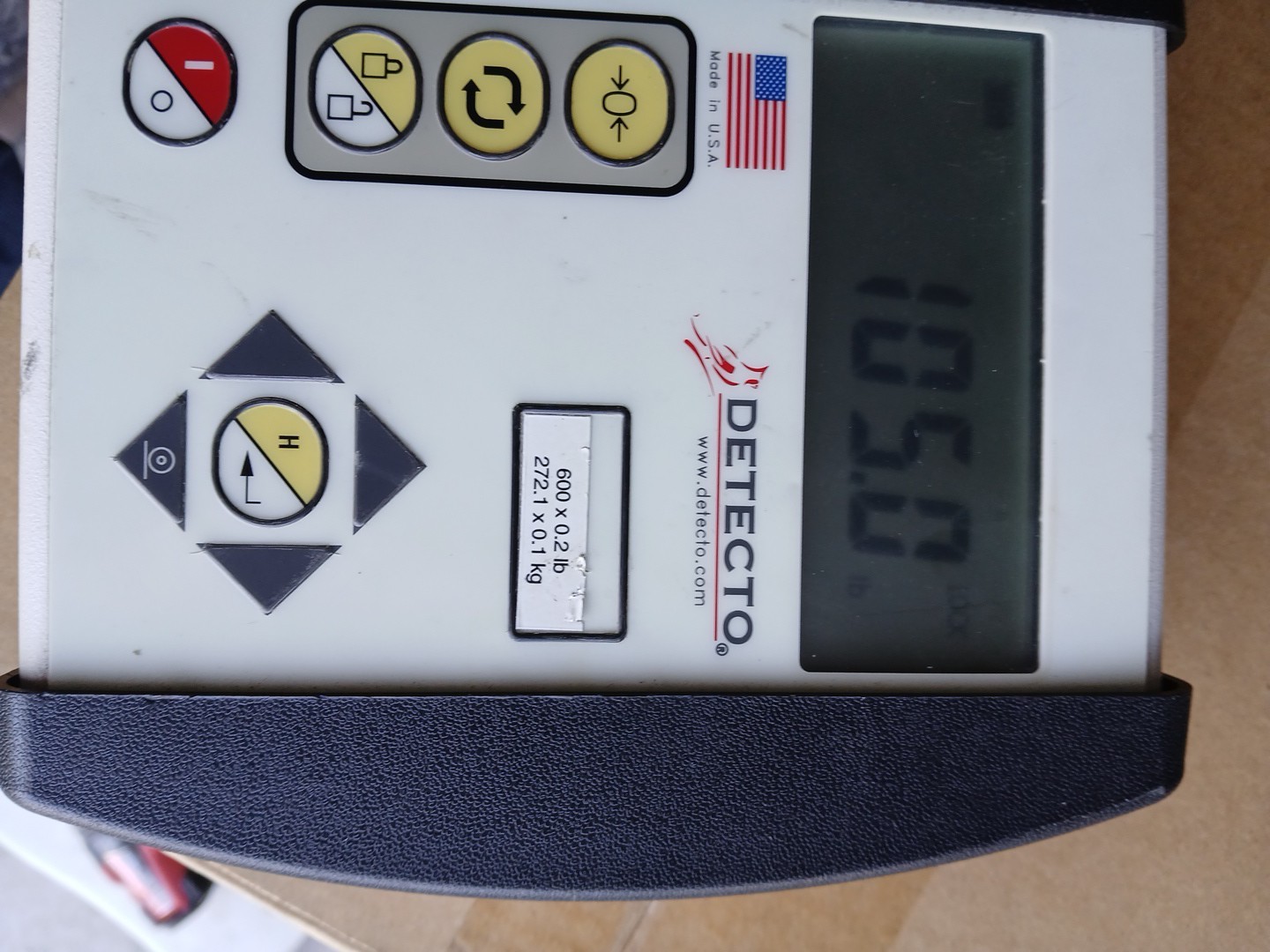 Detecto Cardinal 750 Digital Weight Indicator – Works!