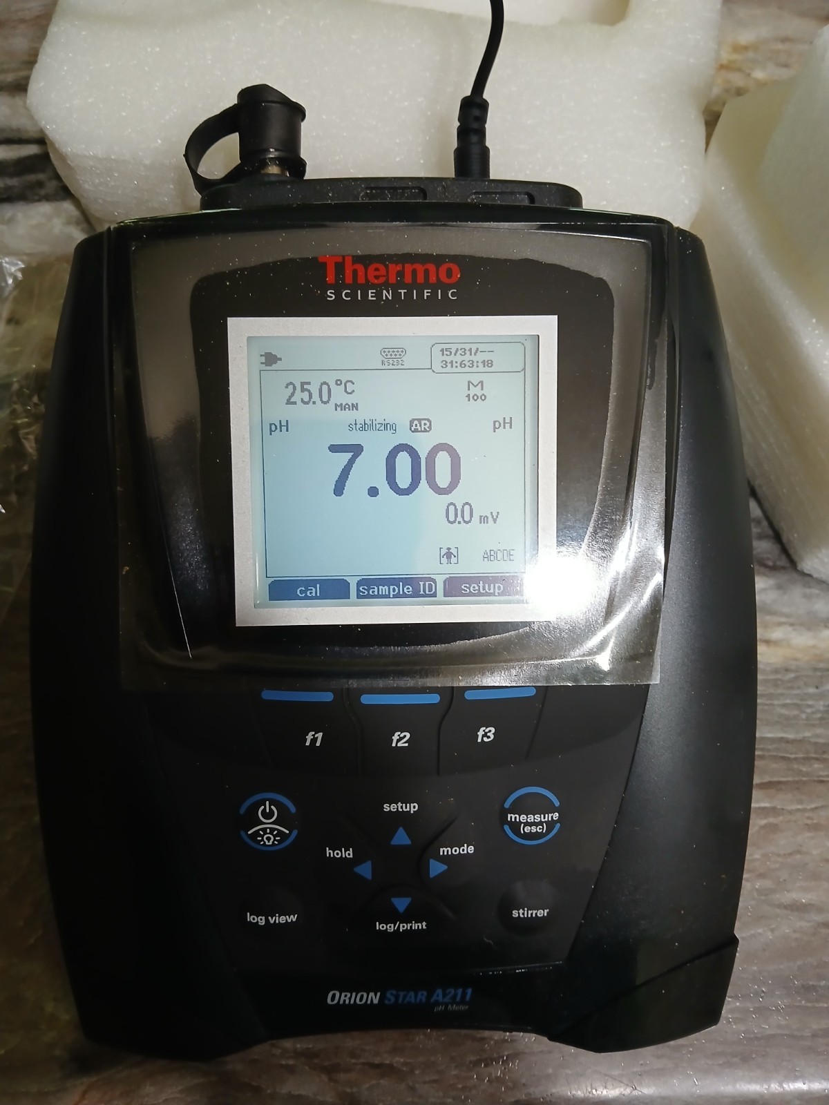 Thermo Orion Star A211 Laboratory pH / mV / Temp Benchtop Meter SN: X45590