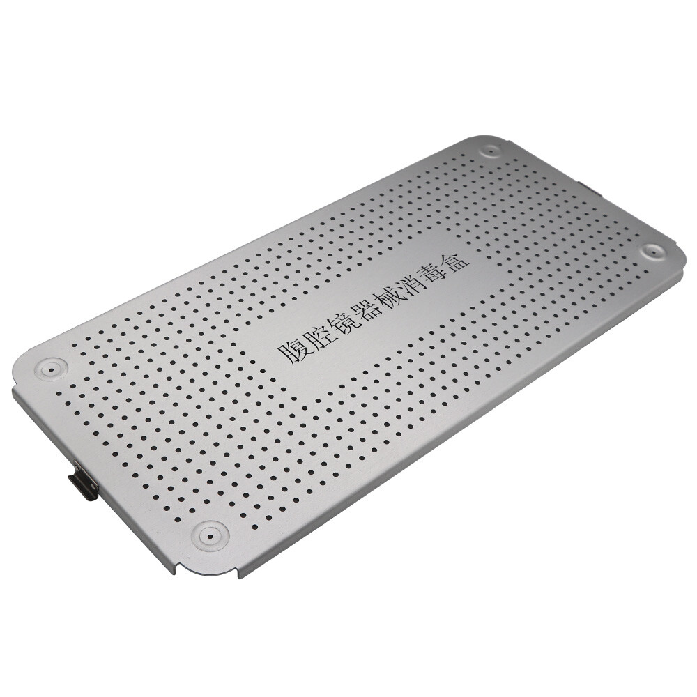 Aluminium alloy sterilization tray box Laparoscope sterilization case Autoclave