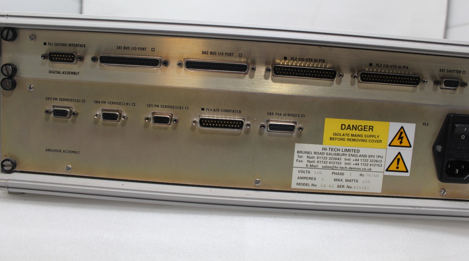 Hi-Tech Scientific CU-61 Spare Digital CU61