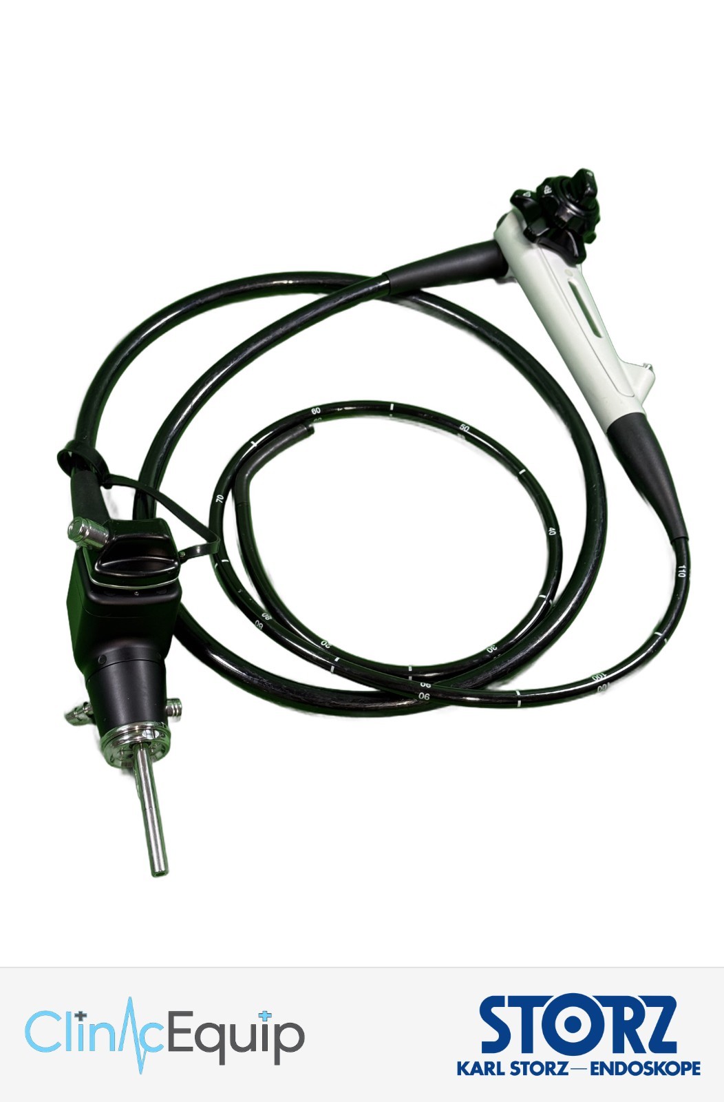 Karl Storz 13821 NKS SILVER Flexible Video Gastroscope – 110 cm – Good Condition