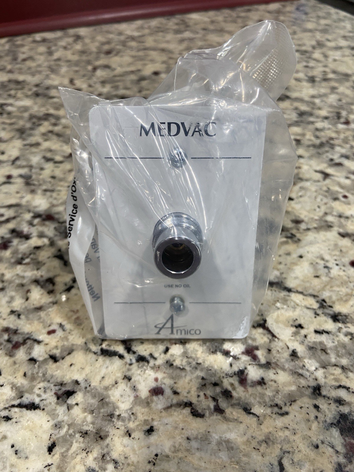 Amico Medical Vacuum DISS Faceplate