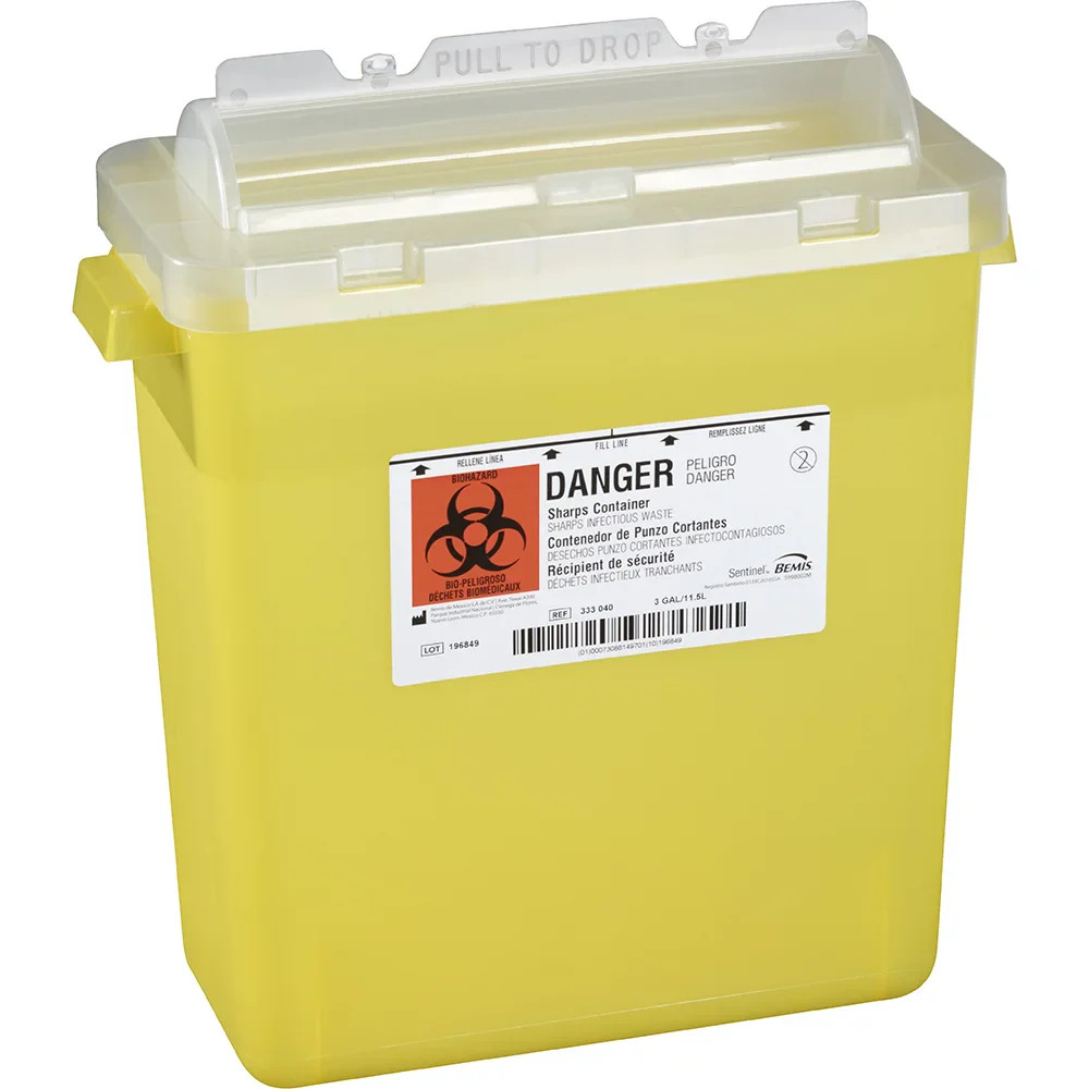 Bemis SharpSentinel 3-Gallon Sharps Container