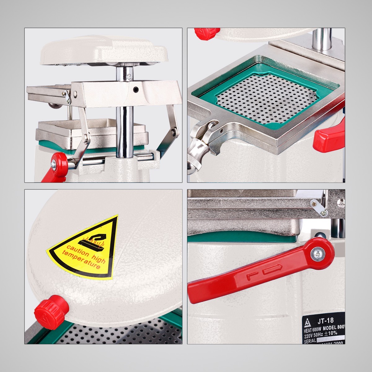 Dental Vacuum Forming Molding Former Machine Heat Thermoforming Lab Equipment