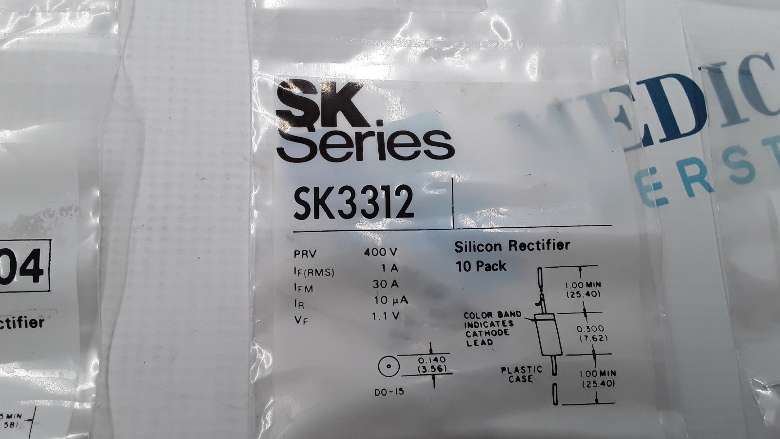 SK Series Silicon Rectifier Lot See Description Below For More Details