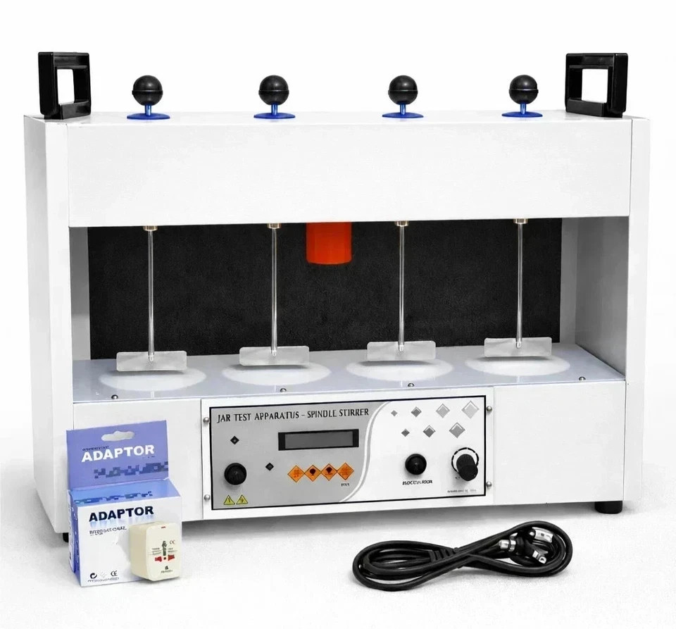 220V/ 110V Flocculation Digital Jar Test Apparatus 4 Spindle SHIPPING