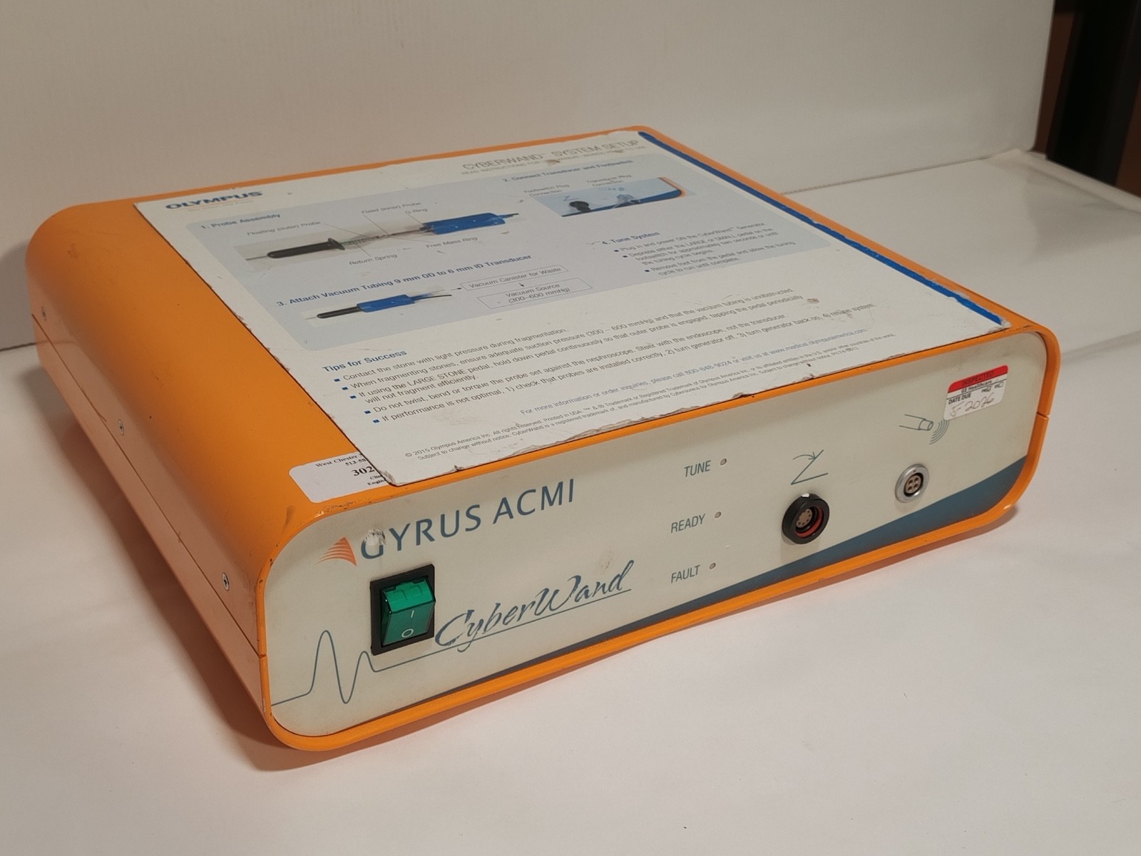 Cybersonics CW-USLG Gyrus ACMI CyberWand Generator 100-240VAC 50/60Hz