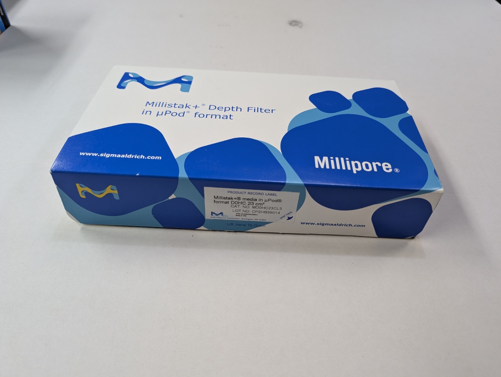 Millipore Millistak+ µPod Depth Filter, MD0HC23CL3 23 sq. cm (D0HC), luer