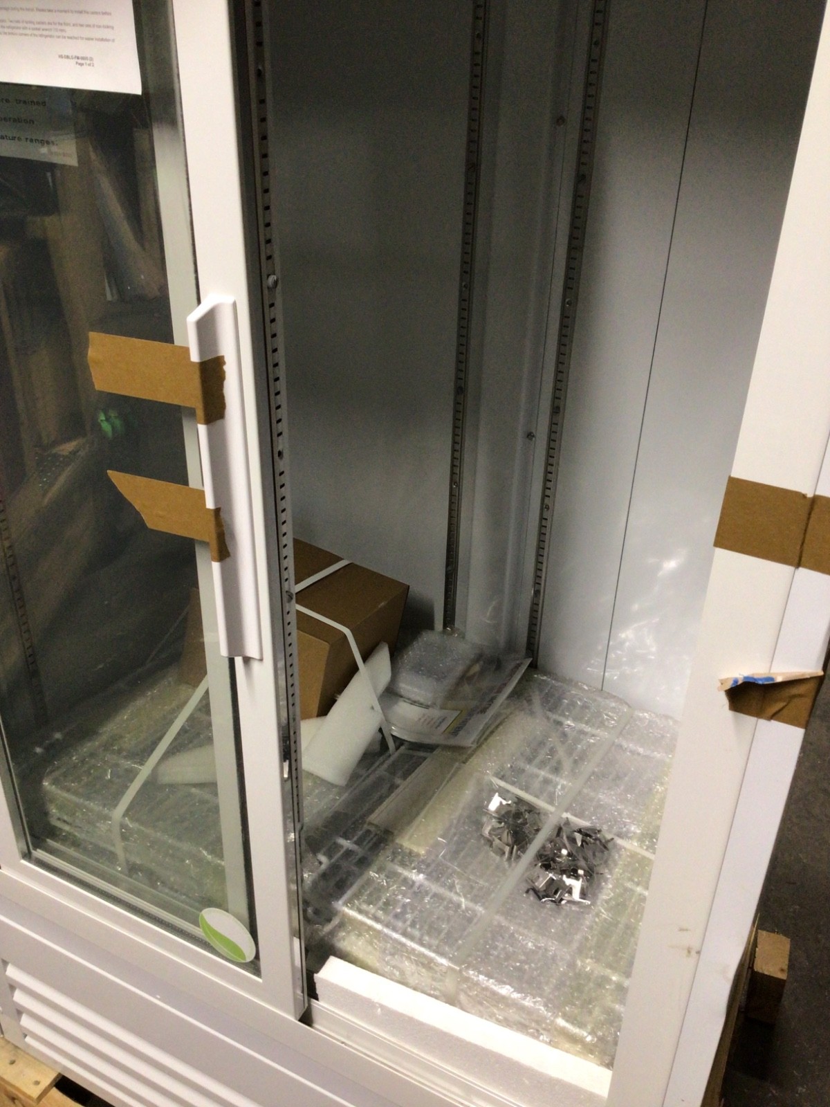 ABS American BioTech Supply Med Fridge HS-HC-LAB-R-33-G-B-IM-SLIDE 24227048 NEW
