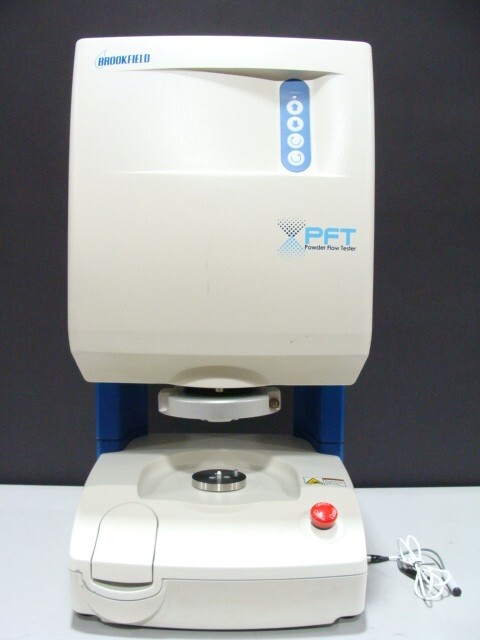 Brookfield Ametek Powder Flow Tester Model PFT 3115 W/ Temp & Humidity Probes