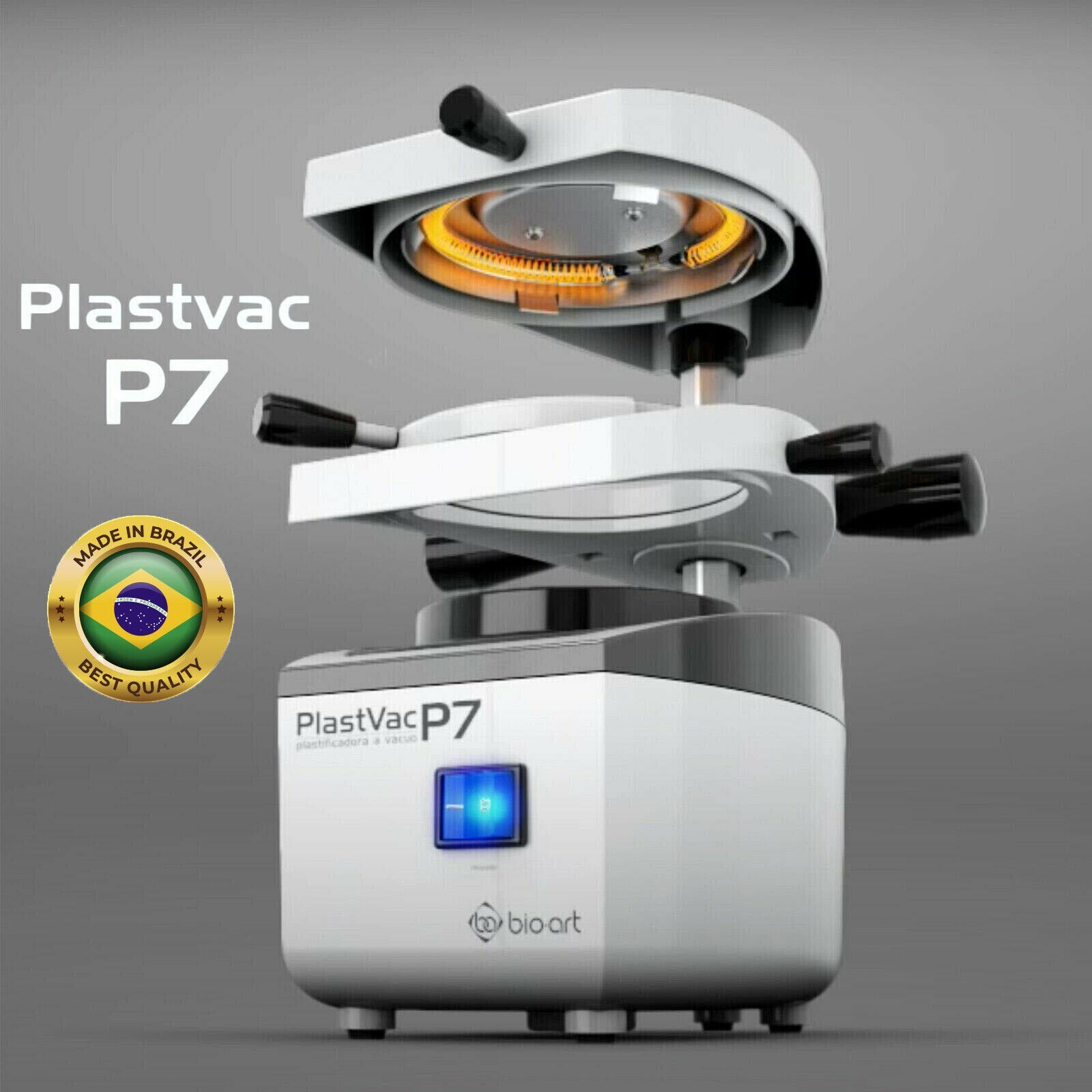 BIOART Dental Vaccum Forming Molding Machine Heat Thermoforming Made Brazil 110V