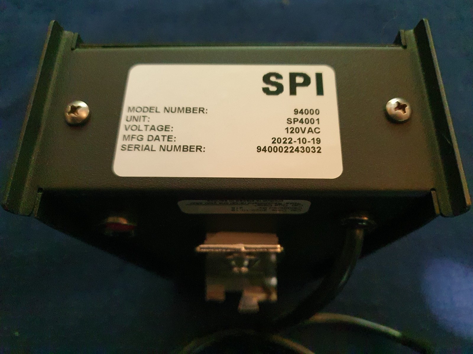 SPI Workstation Ionizer – Model 94000 / SP4001- 120VAC – ESD System Lightly Used