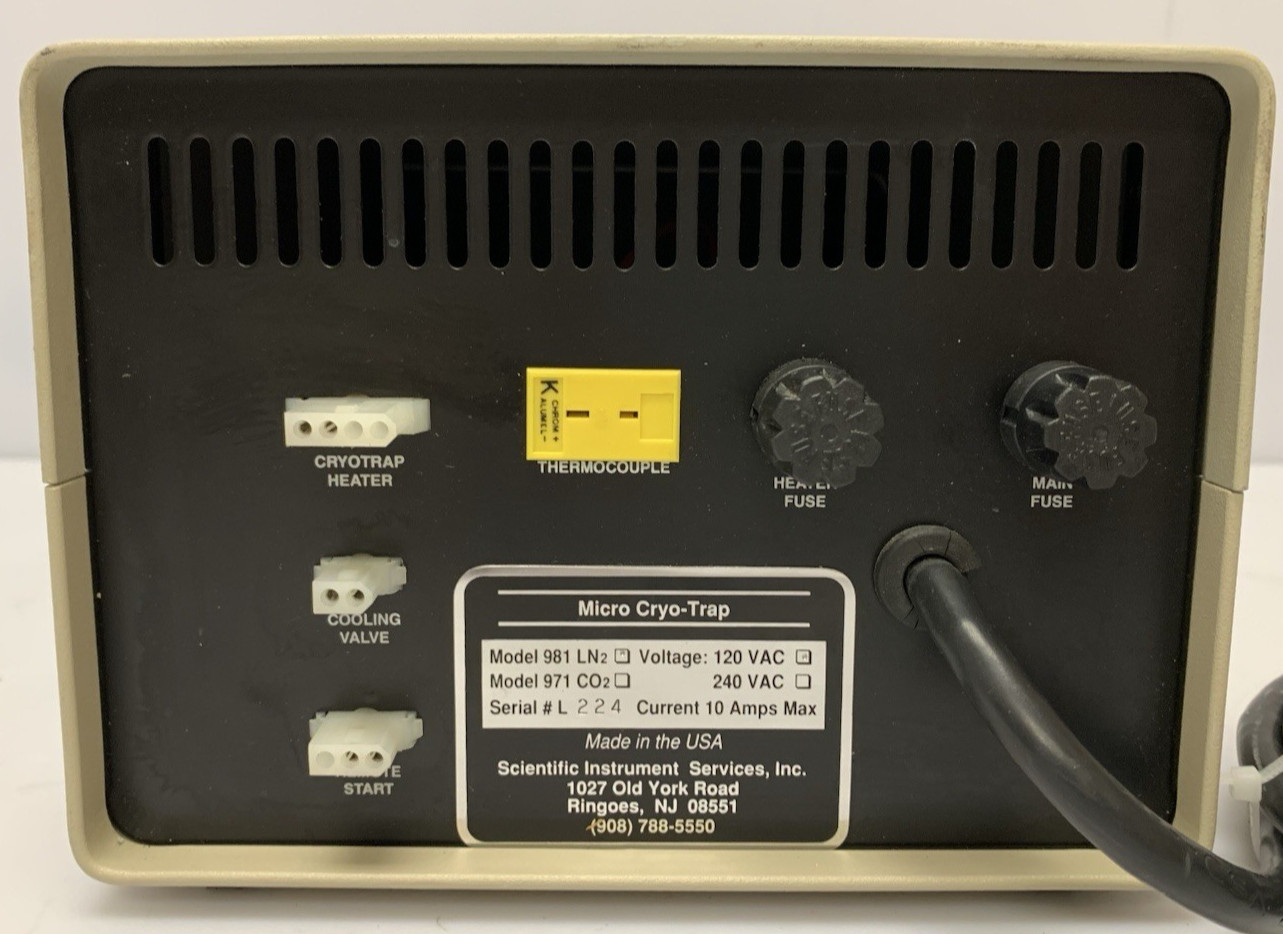 Scientific Instrument Services 971 | Micro Cryo-Trap
