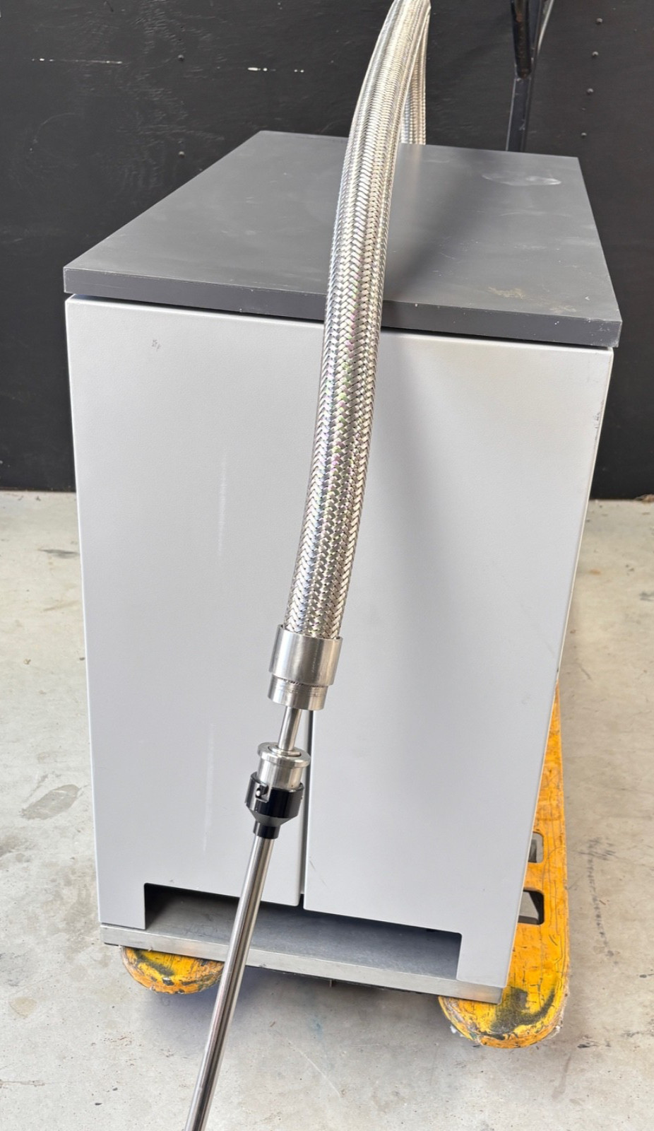 Varian #01910257 NMR Superconducting Magnet Cryostat Cold Trap, Cryogenic System