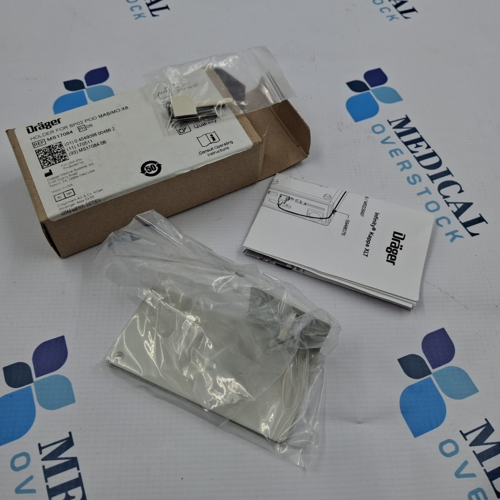 Drager Holder for SP02 Pod Masimo Ref M17084