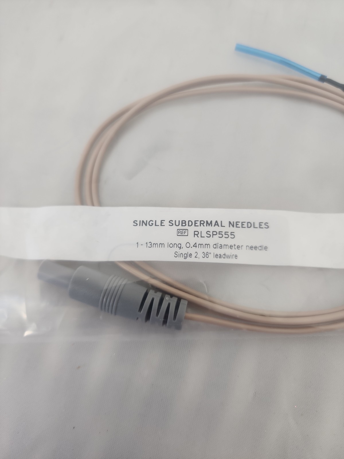 RHYTHMLINK RLSP555 SINGLE SUBDERMAL NEEDLE (SEE PICTURES) FREE SHIP NON-STERILE