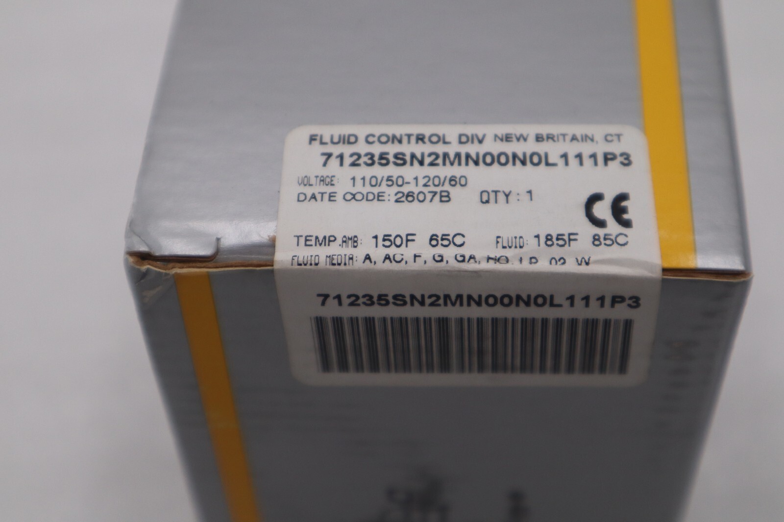 NEW PARKER SKINNER 71235SN2MN00N0L111P3 DIRECT ACTING 2-WAY VALVE STOCK G367A