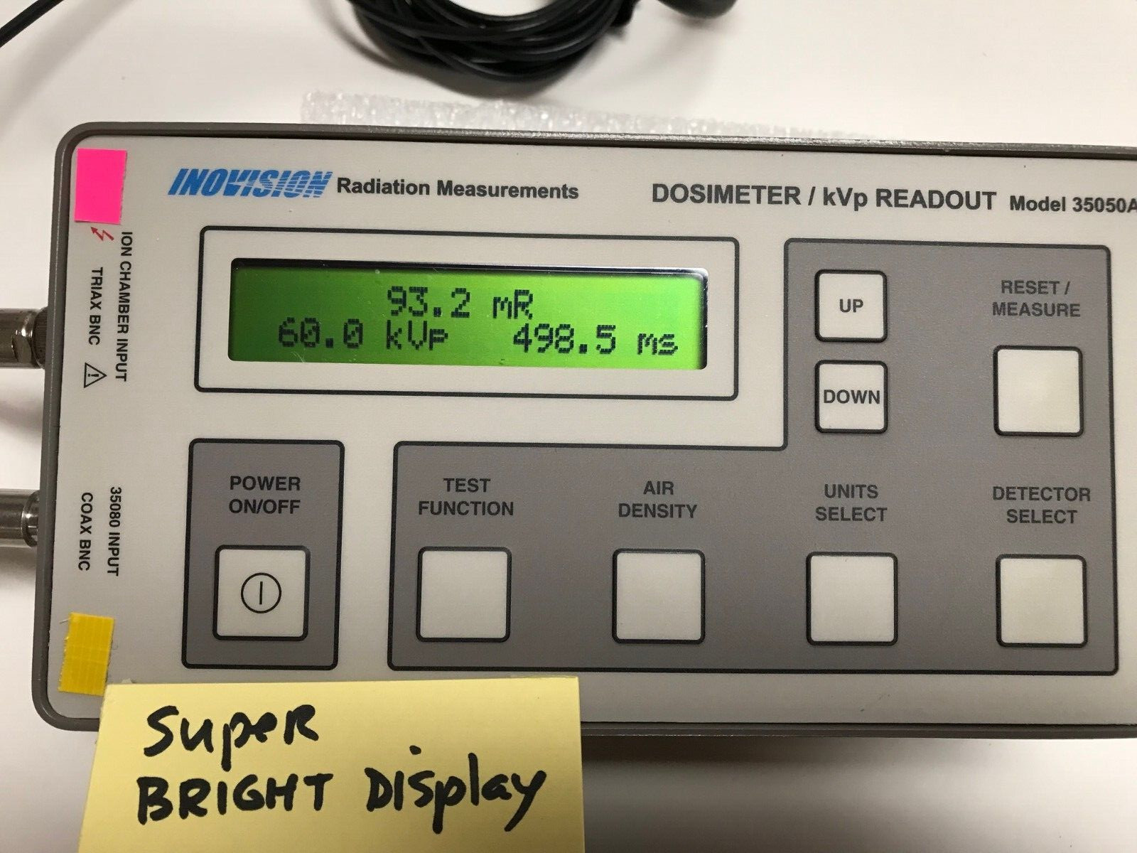 Inovision Fluke Keithley Triad meter xray test tool radcal unfors raysafe RTI