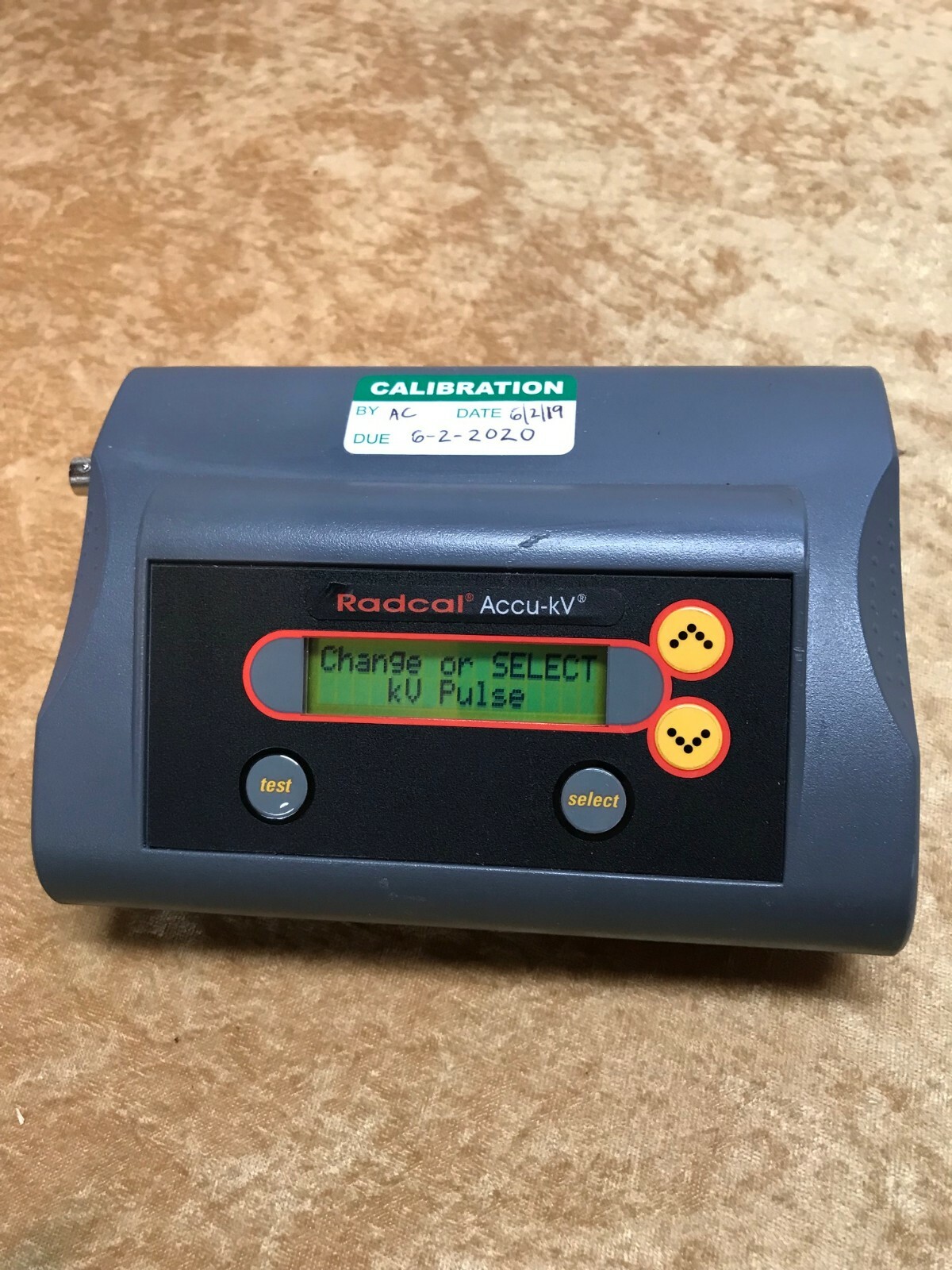 Accu KV 4086 Radcal xray test meter victoreen fluke raysafe unfors keithley RTI