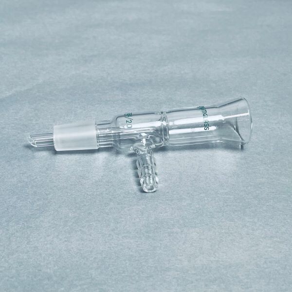 Chemglass Vacuum Filtration Adapter 14/20 Joint with 23 mm ID Flange