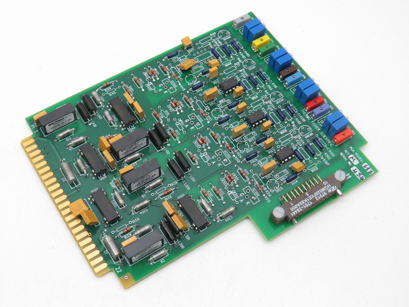 Thermo Fisher Scientific 102263-113 Quad Analog Isolator PC Assembly