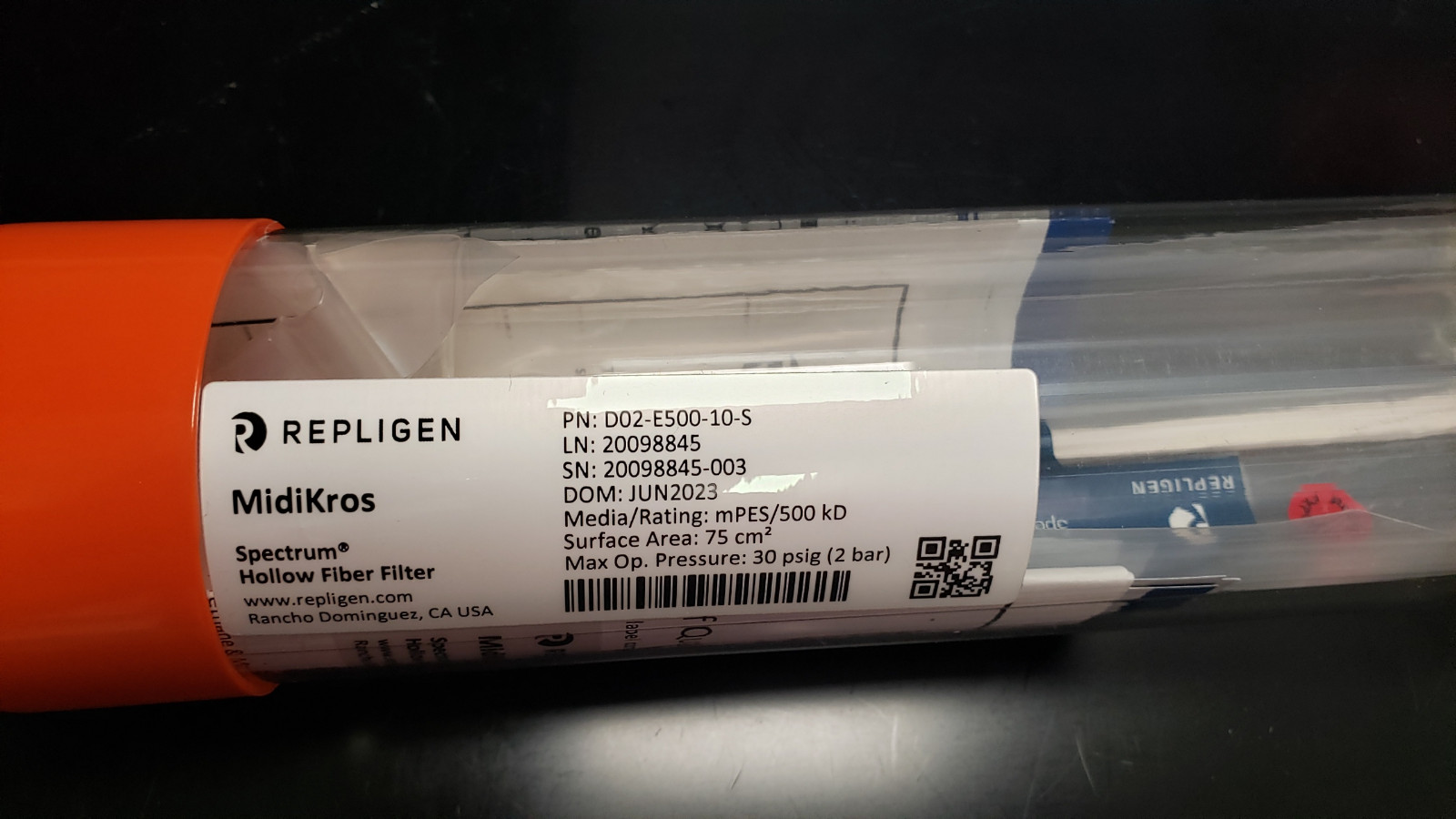 Repligen D02-E500-10-S Midikros Spectrum Hollow Fiber Filter