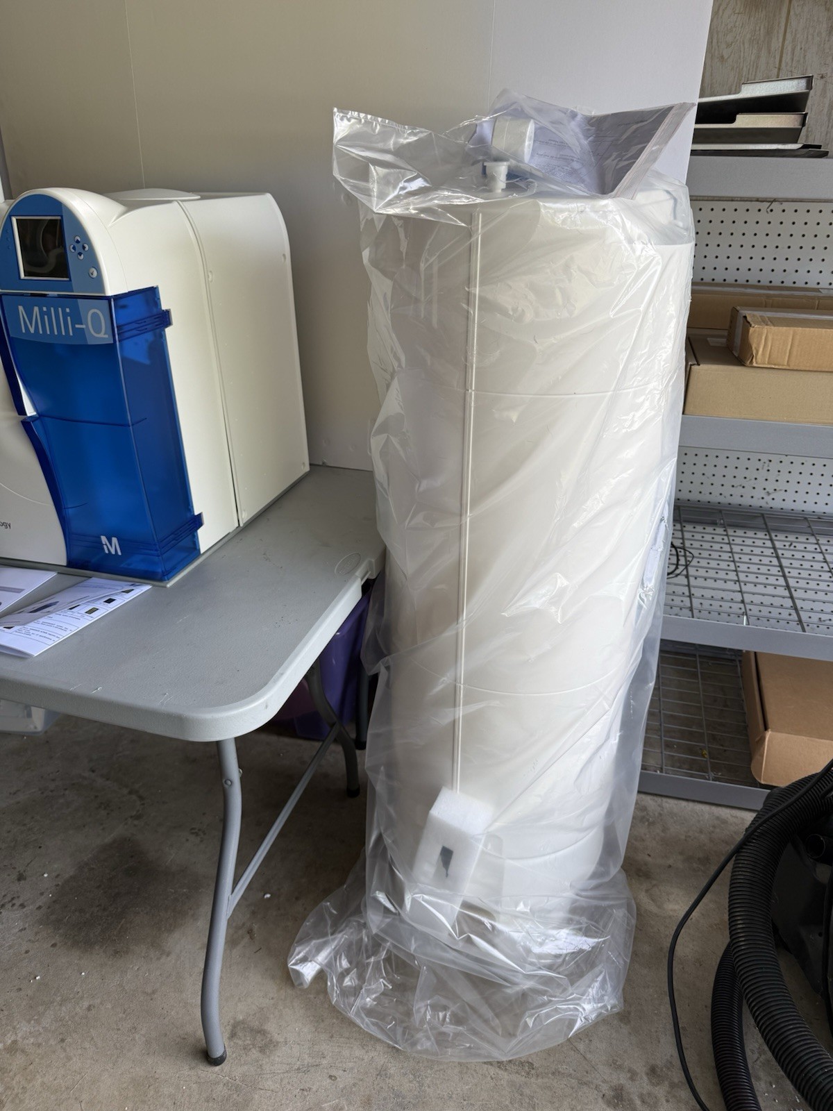 Millipore 100L Tank/Reservoir, With Level Sensor. Brand New! 60 Day Warranty!!