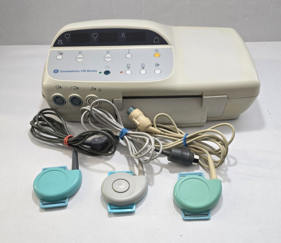 GE Corometrics 170 Series Model 172 with Transducer (NO Power Supply)