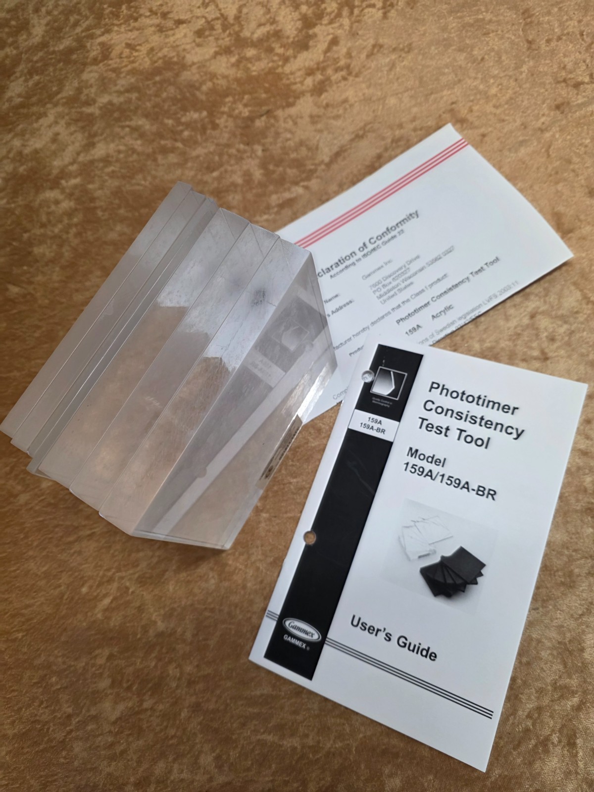 159A Phototimer consistency Xray Test Tool RaySafe Gammex phantom unfors RTI