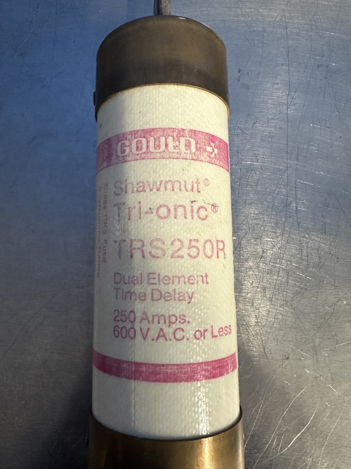 Gould Shawmut TRS250R Tri-Onic Class RK5 Fuse Time Delay OEM Bussmann FRS-R-250