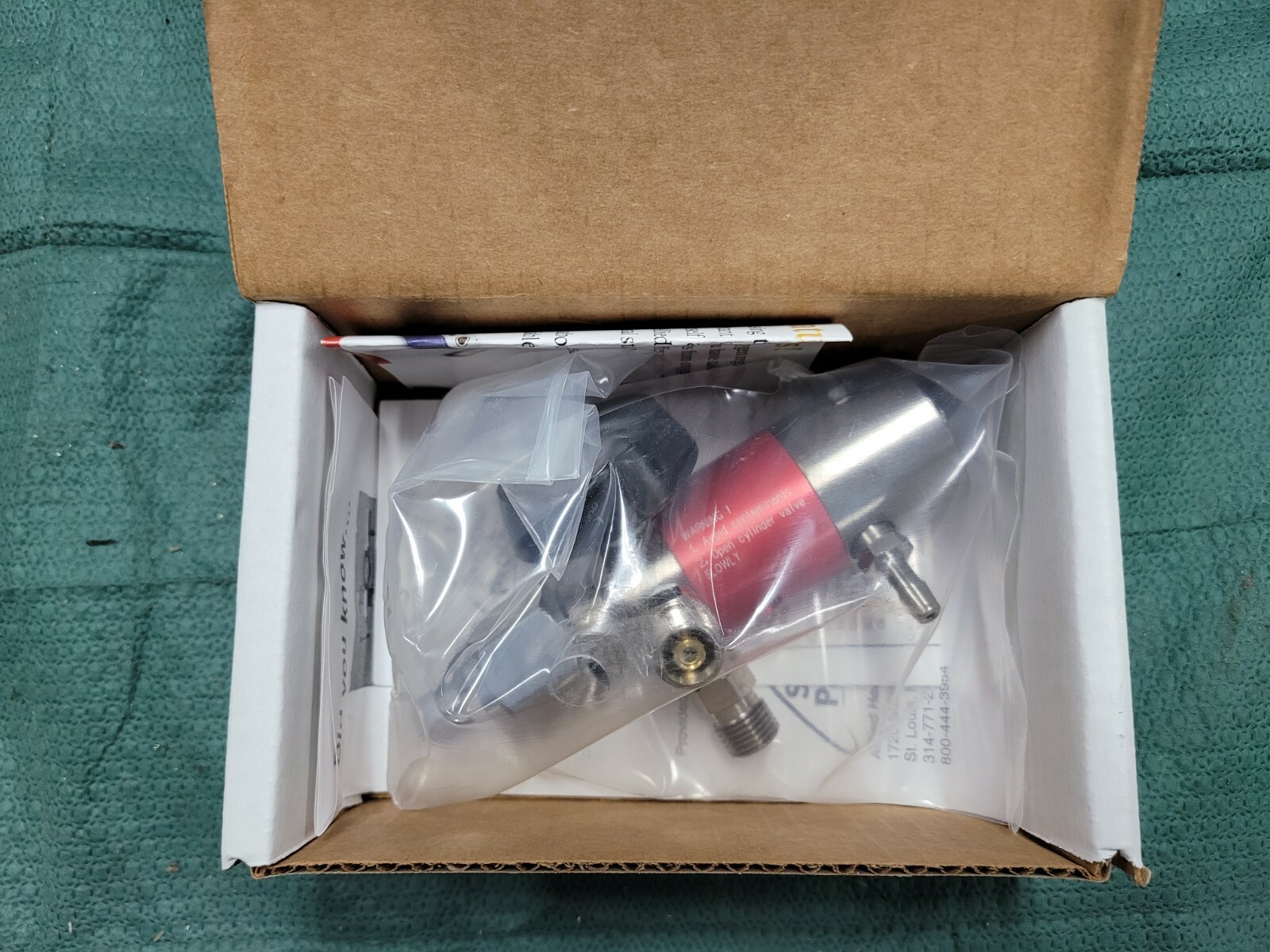 ALLIED HEALTHCARE OXYGEN REGULATOR / FLOWMETER L280-220