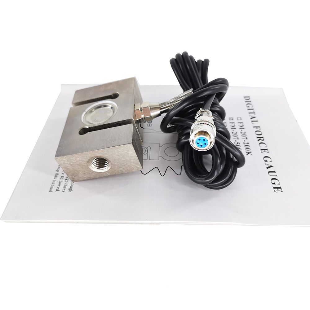 Digital Force Gauge Push Pull Force Tester Meter With External Sensor 500kgf