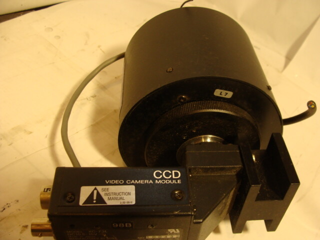 Sony ccd video camera module w cosmicar tv zoom lens C6Z1218m3-2 12.5-75mm 1:1.8