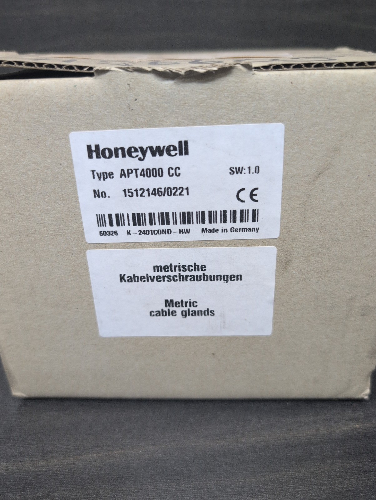 Honeywell APT4000 CC Conductivity Analyzer Module New