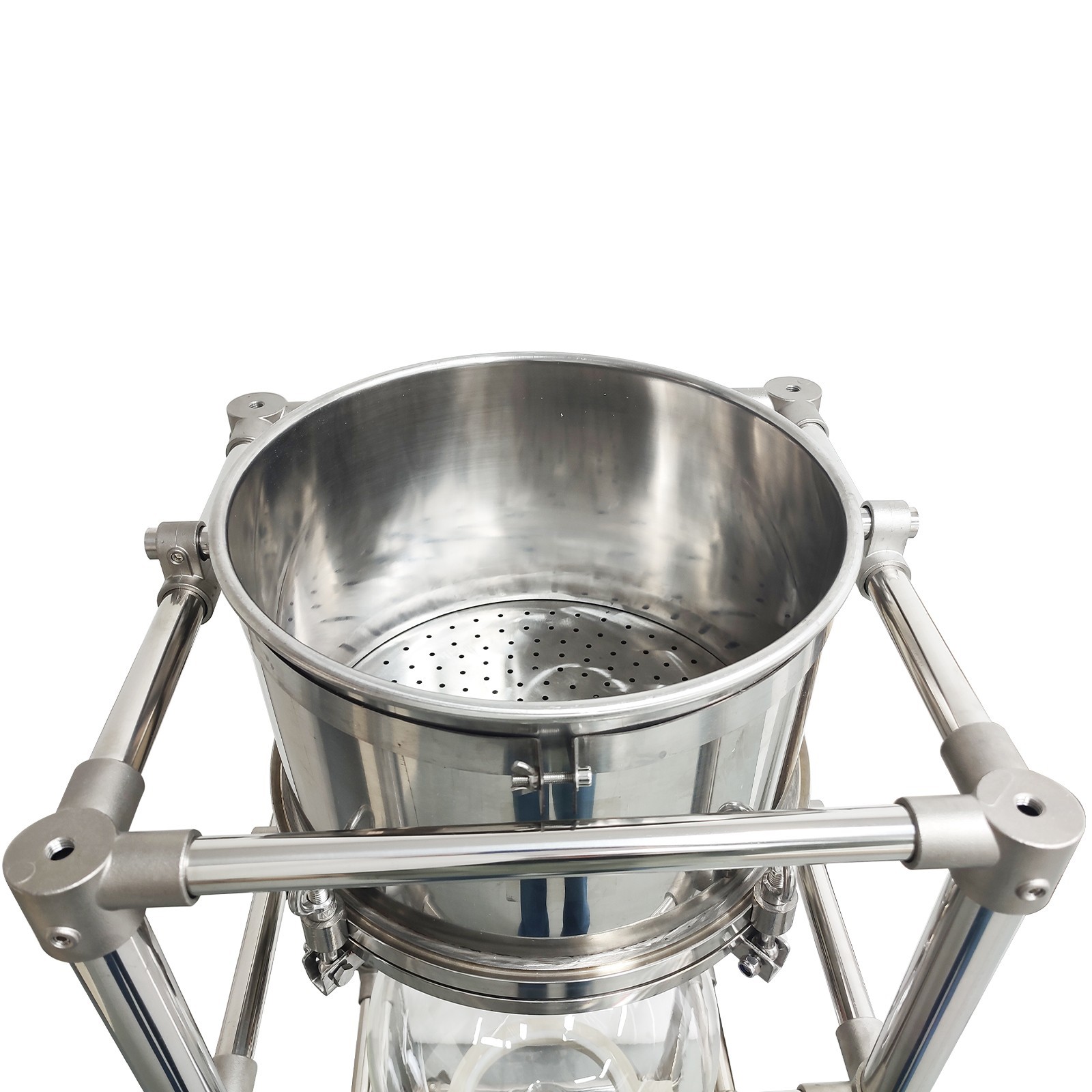 20L Split Vacuum Filtration Unit with 304 Stainless Steel Funnel Lab Equipment