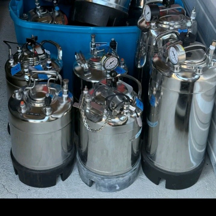 Alloy Product Stainless Steel Tank Pressure Vessel As Is for Parts(One)
