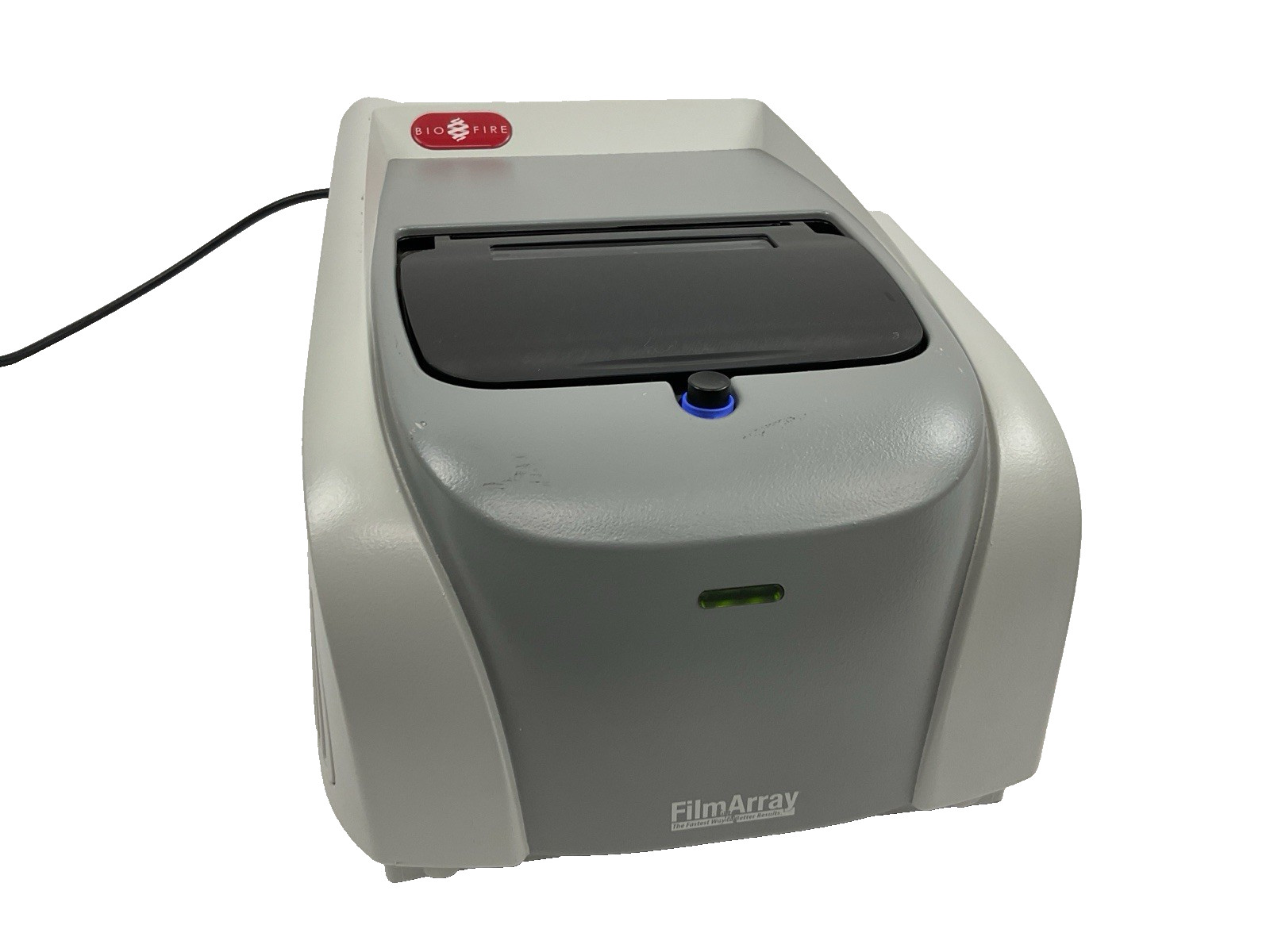 BioFire FLM1-ASY-0001 FilmArray PCR System Rapid Patient Molecular Testing Unit.
