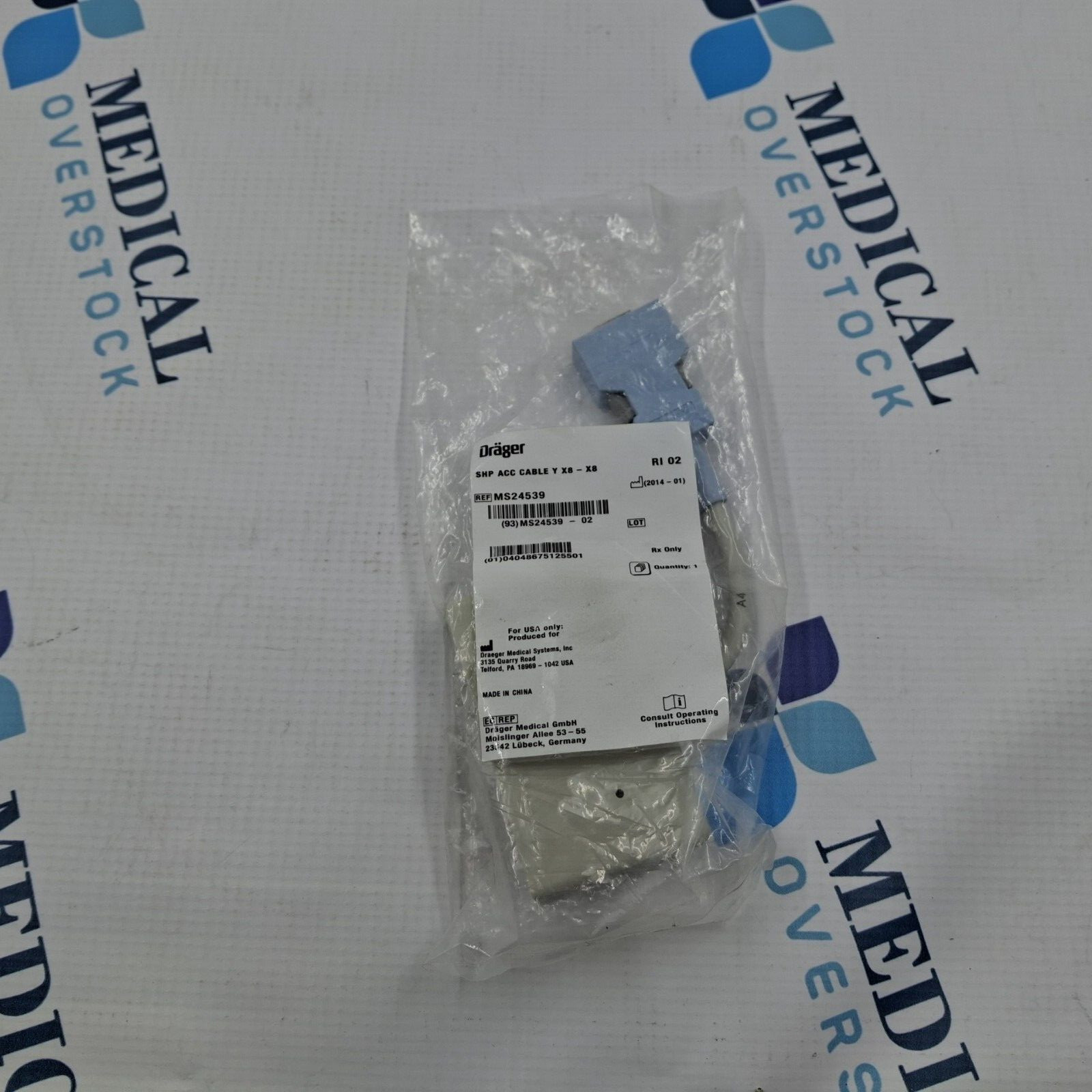 Drager SHP ACC Cable Ref MS24539