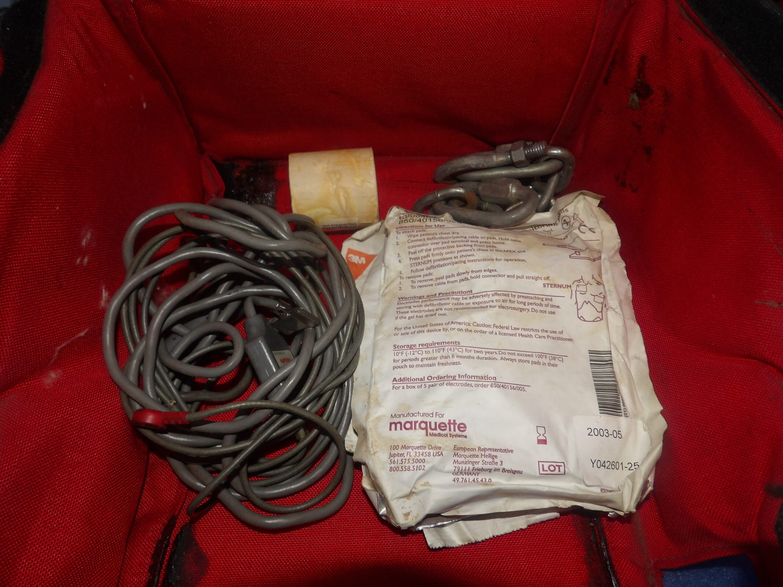 Marquette Electronics 1250 First Responder EKG Device + 1 Year Warranty