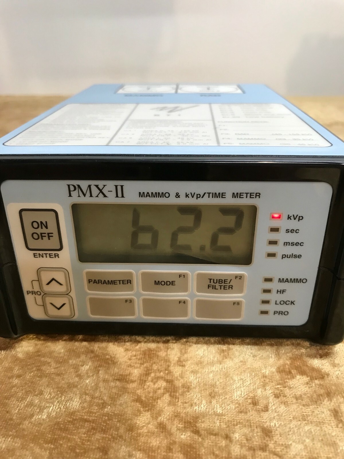 RTI PMX II mini Unfors xray test meter kit raysafe victoreen keithley RMI Radcal