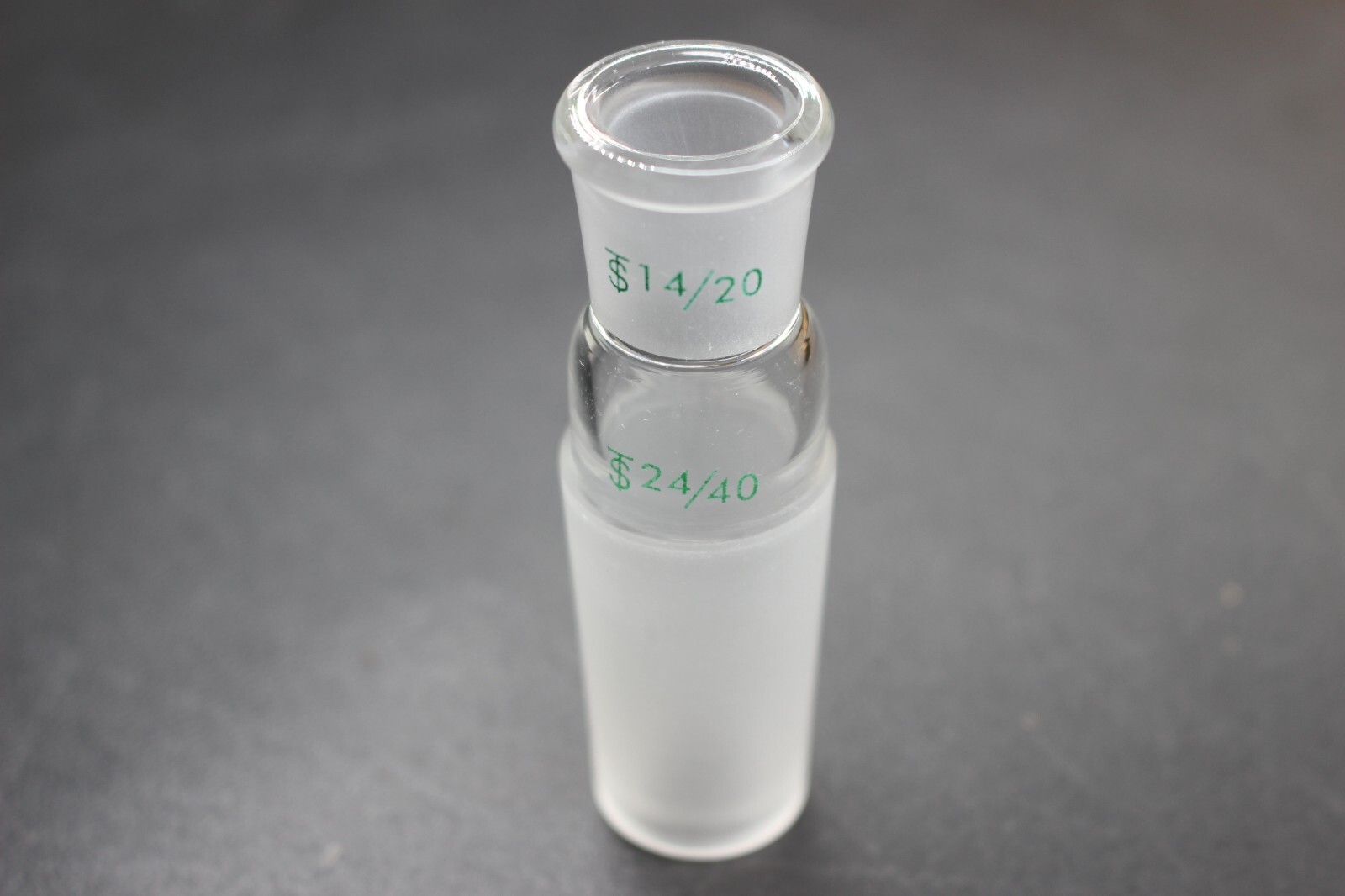 Reducing Adapter 14/20 Top Outer 24/40 Lower Inner Chemglass CG100043 Vacuum